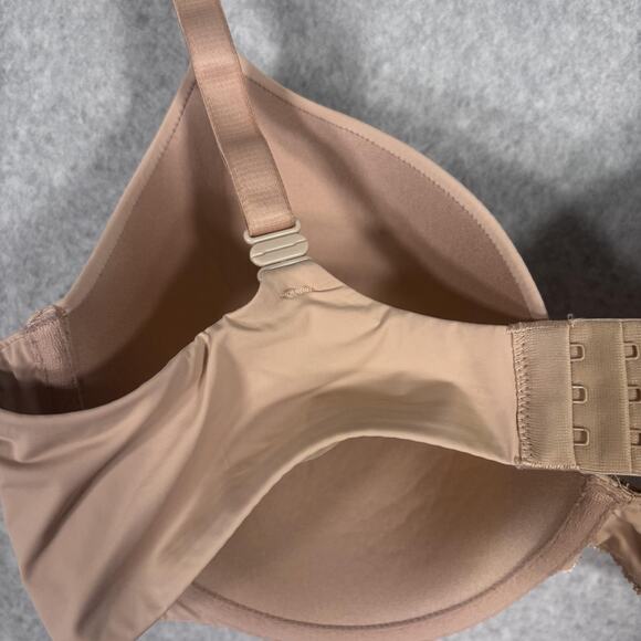 Love By Gap 38D Bra Everyday Smooth Favorite Coverage Underwire Padded Nude - Picture 5 of 9